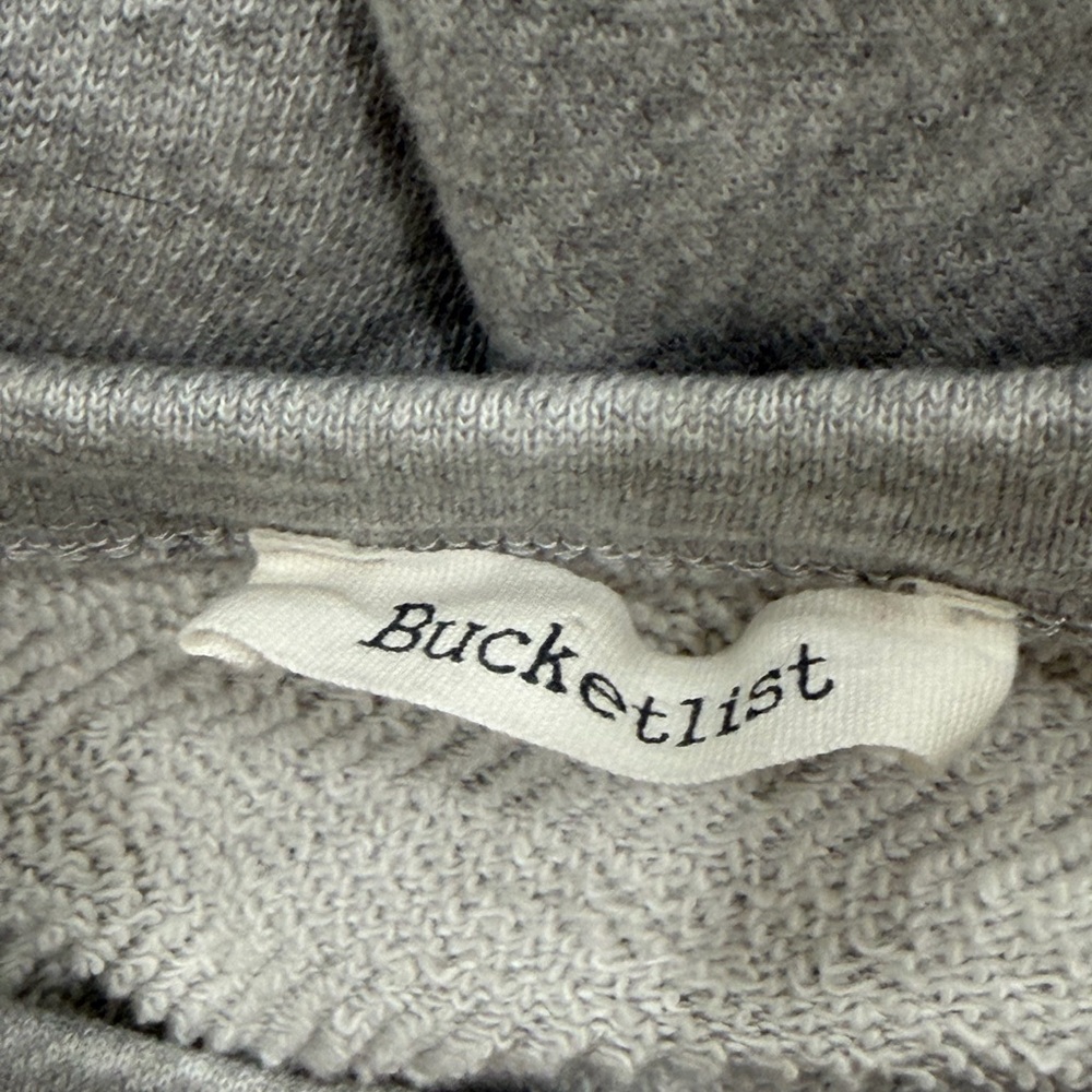 BUCKETLIST Heather Gray Cozy Sweatshirt - Picture 5 of 6
